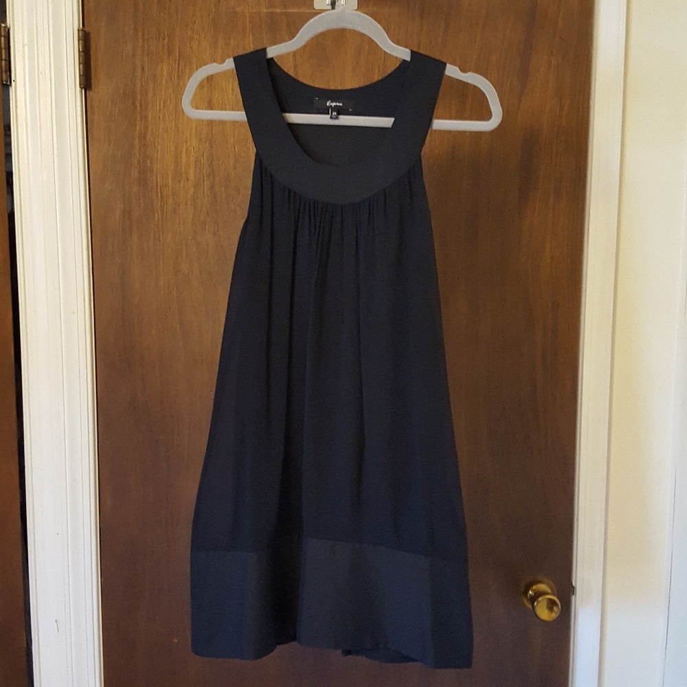 Express silk sleeveless dress size extra small